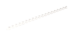 Plastic Combs - Round Back, 1/4", 20 sheets, White, 25 pack__52329 RF.png